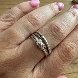 David Yurman X Crossover Band Ring